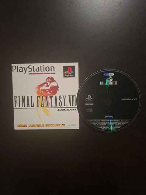 Démo Final Fantasy VIII - Playstation 1 PS1 - Édition Rare - Comme Neuf - Collector Rétrogaming