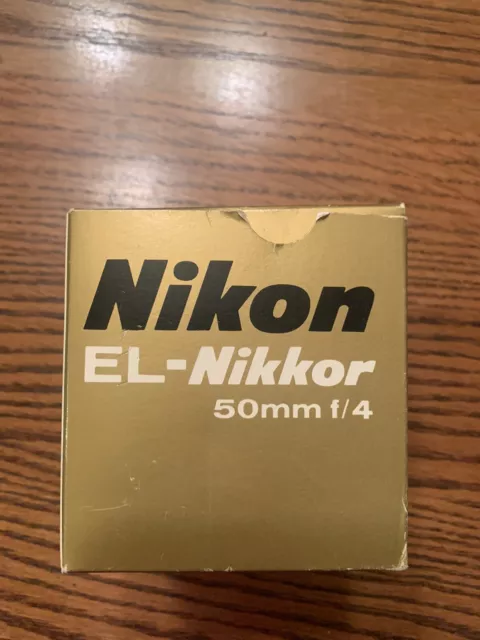 NIKON EL-Nikkor 50mm f/4 Enlarging Lens