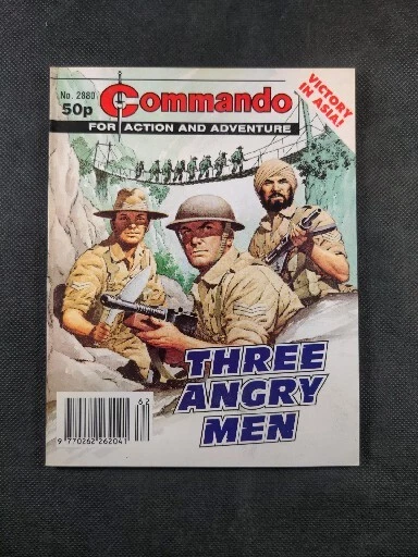Three Angry Men COMMANDO COMIC ISSUE Number 2880 Three Angry Men £3.95 - PicClick UK