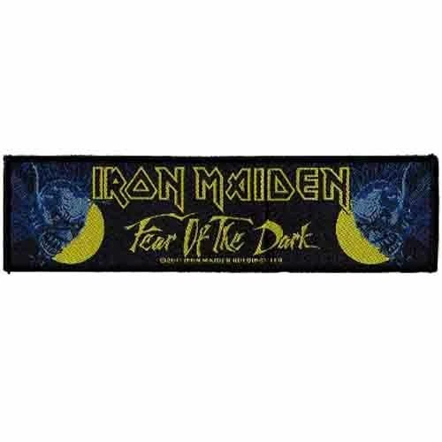 Patch Iron Maiden Fear Of The Dark - 9x9 Cm - Licence Officielle