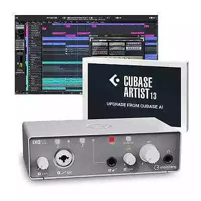 Steinberg IXO12 White USB-C Interface & Cubase Artist 13 Upgrade Bundle