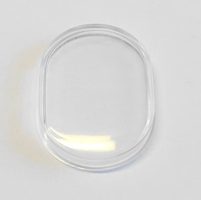 VERRE MONTRE DIAMETRE 23.2 mm BAGUE CHROMEE ETANCHE