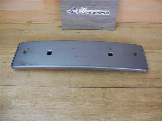 Audi A6 4FH C6 Stoßstange Kennzeichen Blende Halter 4F0807285 1RR platiniumgrau