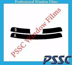 PSSC Pre Cut Sun Strip Car Window Tint for Mercedes S-Class Coupe 2014-2016