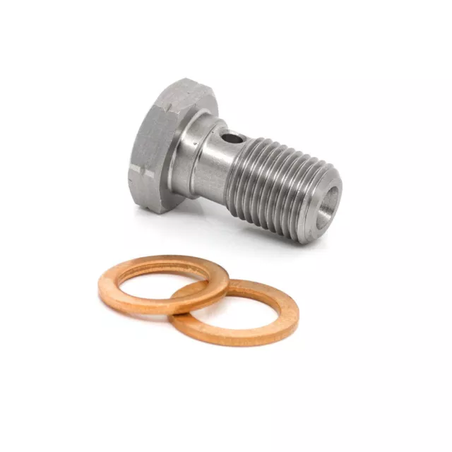 HEL PERFORMANCE Banjo Bolt Single Stainless Steel 1/8" BSP