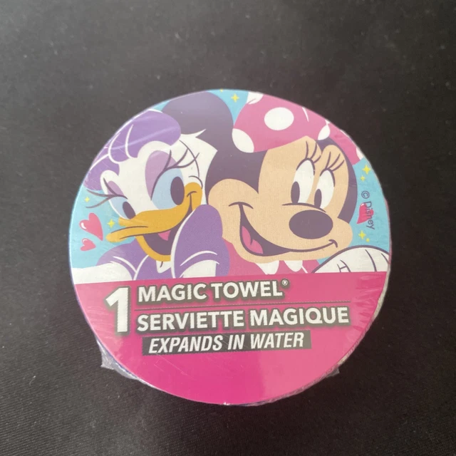 DISNEY PRINCESS JASMINE, Minnie Mouse & Bo Peep Magic Towel Washcloth