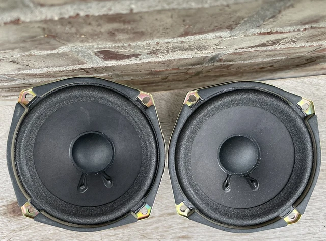 Pair (2) 5.25" Pioneer HTP-100SW Subwoofer Drivers ~ 5.5 / 5.6 DCR - 6 Ohms