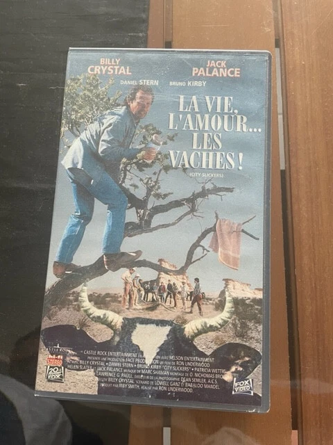 LA VIE, L'AMOUR... LES VACHES -City slicker en VHS (tres rare edition originale)