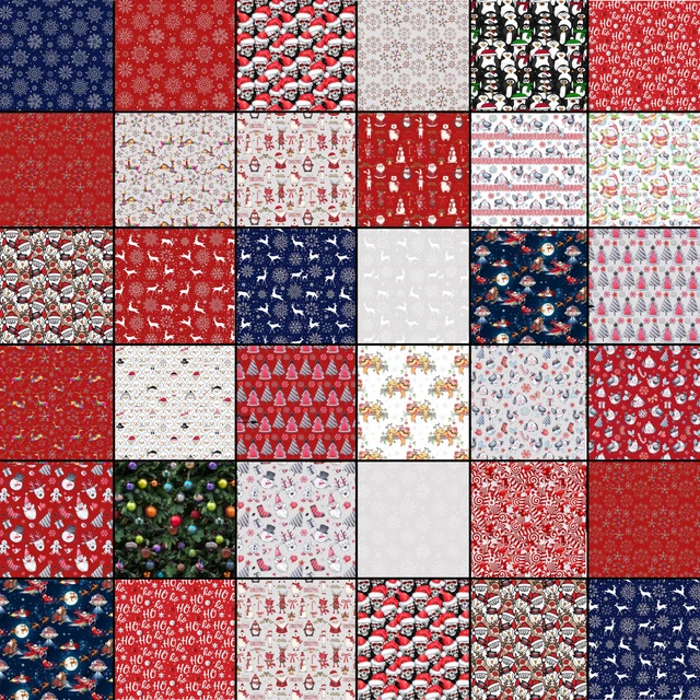 100% Cotton Christmas Fabric Material Sold By the Metre 140cm wide