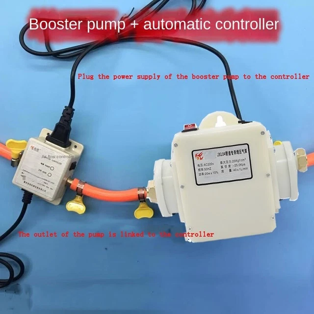20W Natural Gas Booster Pump Adjustable Booster Pump With Automatic Controller