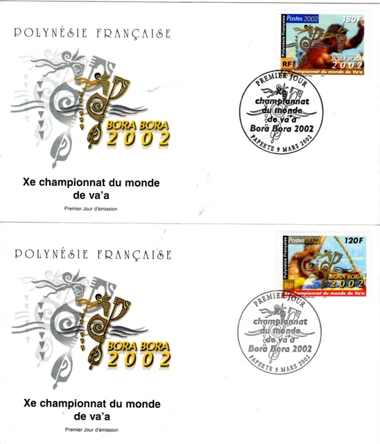 Lot 3 Enveloppes 1er Jour – Polynésie – Journée Mondiale Du Tourisme – Oblitérées