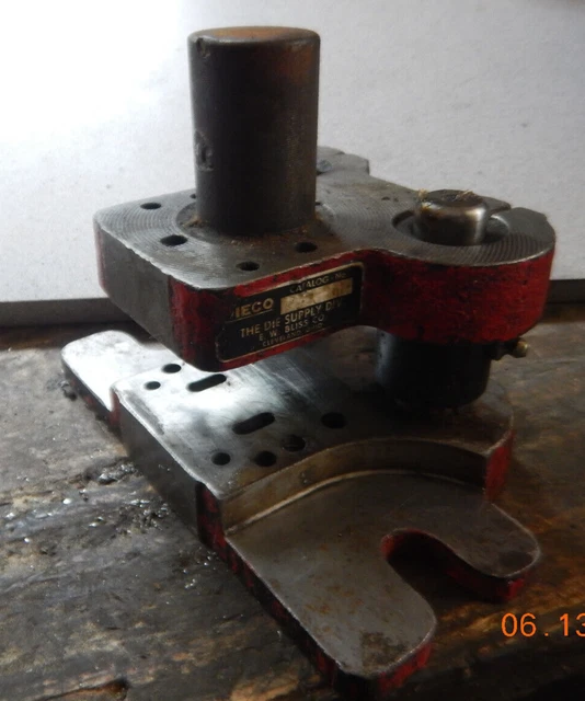 Older Bliss Co. Dieco Metal Stamping Press Fixture