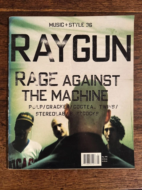 RAYGUN MAGAZINE - ISSUE 36 - May 1996 Rage Against the Machine