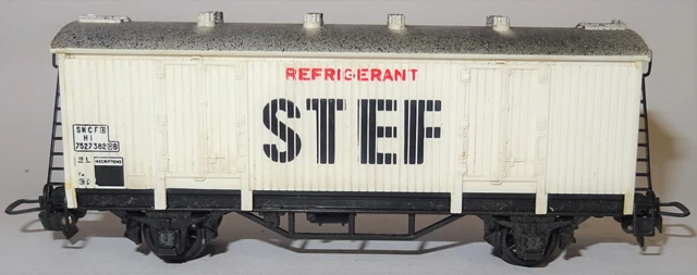 HOrnby-acHO wagon frigorifique STEF Réf 705 HO avec