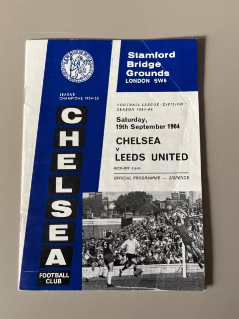 1964-65 Chelsea VS Leeds United