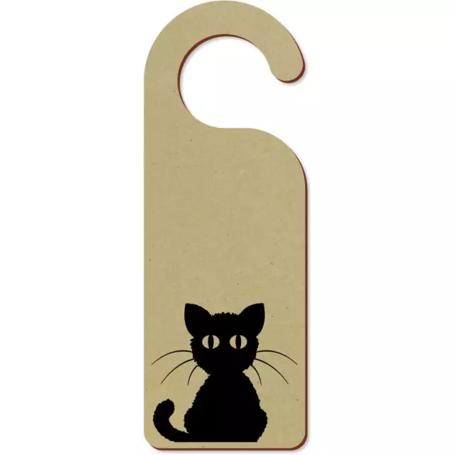 'Gato Negro' Colgador de Puerta de 200mm x 72mm (DH00012657)