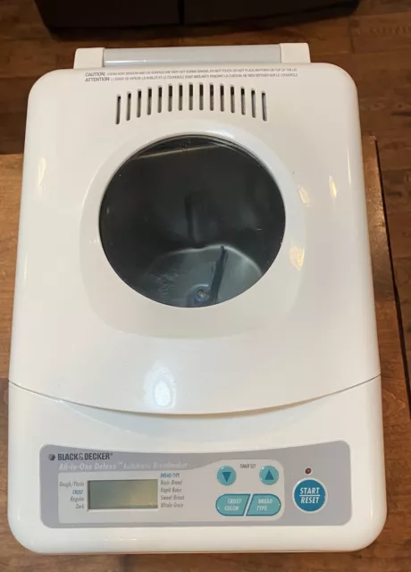 Black and decker all in one outlet pro breadmaker