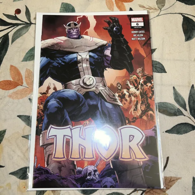 Thor #6 2nd Print Wraparound Variant Cover Marvel Comics 2020 Gemini NM