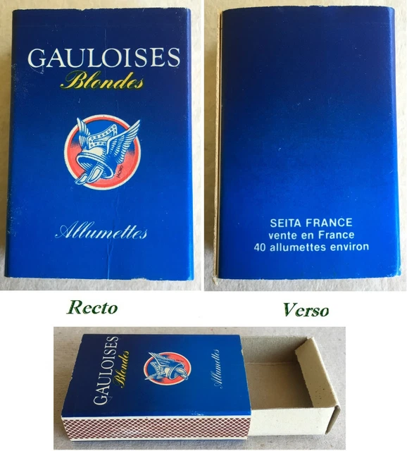 ANCIENNE BOITE D'ALLUMETTE Française 40 c de 1926 French Matchbox