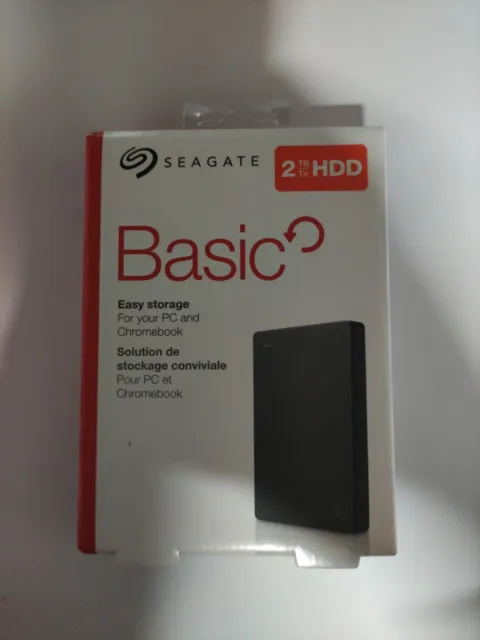 Seagate Basic 2TB 2,5" HDD Externo Portátil (STJL2000400)