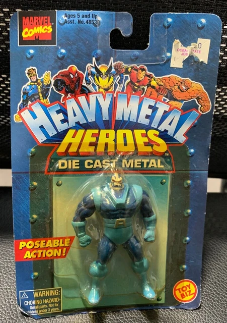 Toy Biz Marvel Comics Heavy Metal Heroes Diecast Apocalypse Action Figure 2"