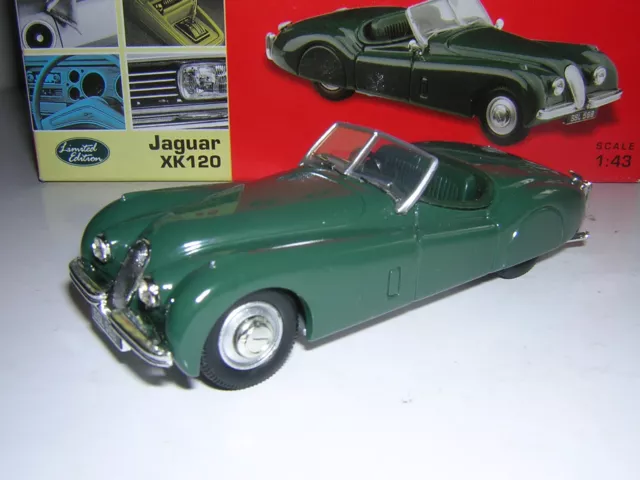 Corgi Vanguards 1/43 Jaguar Xk120 - Suede Green