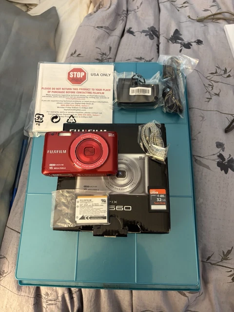 Fujifilm JX660 デジタルカメラ 16メガピクセル　SDカード付 FUJIFILM FinePix JX660 Digital Camera (Red) 16291376 B&H Photo