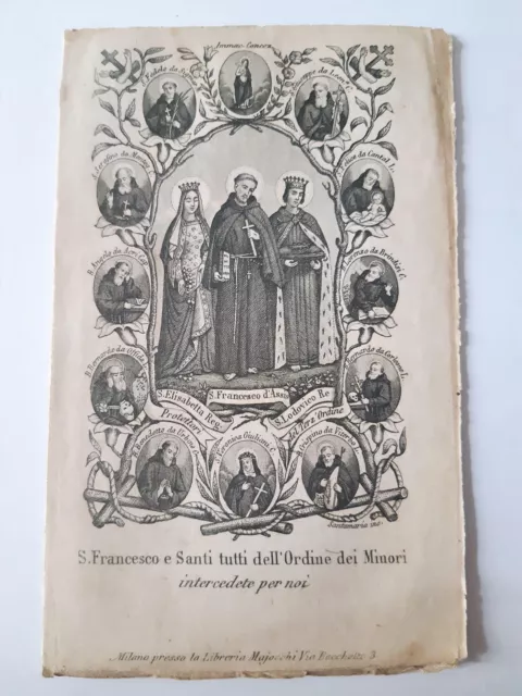 Santino S. Francesco e Santi tutti dell'Ordine dei Minori Majocchi