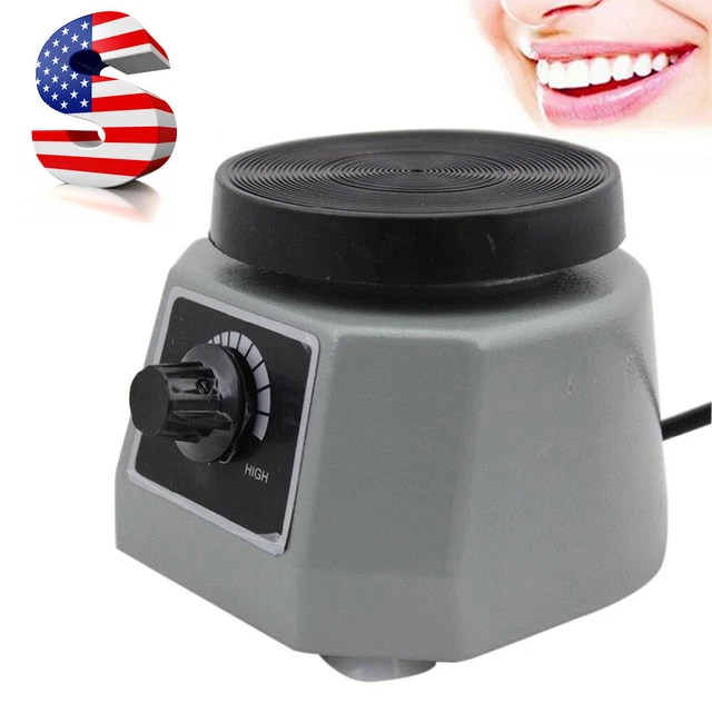 4" Dental Vibrator Platform Variable-Intensity Model Lab Shaker Oscillator 100W