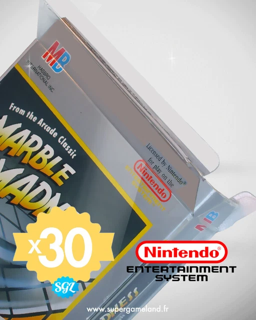 Retro Game Center - Crystal box et protections pour jeux