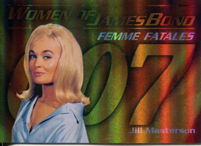 James Bond Damen in Bewegung Femme Fatales Jagdkarte F1