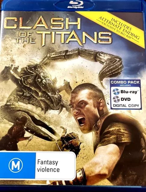 Clash of the Titans 3D [Blu-ray 3D + Blu-ray] DVD