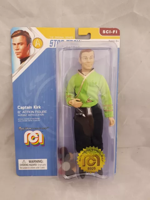 Mego Star Trek Original Series Captain Kirk Con Tribles 20.3cm Figura de Acción