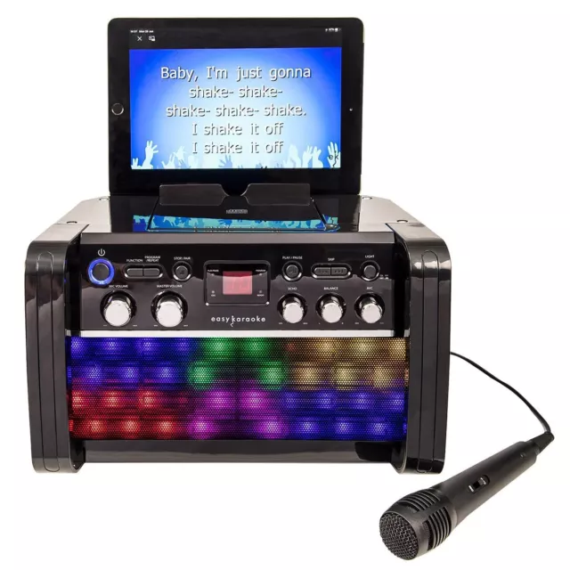 Easy Karaoke Bluetooth Maschine Mikrofon 16 W für TV/Tablet EKS213BT SEHR GUT