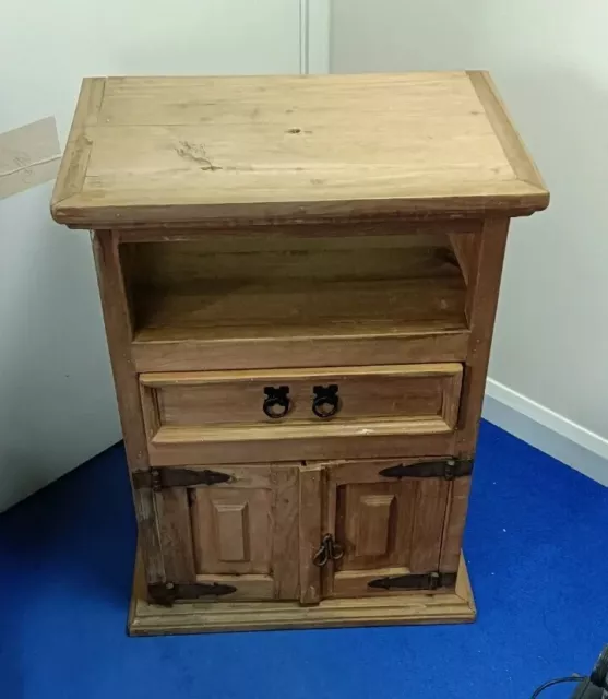 solid wood display cabinet used