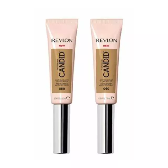 Revlon Photoready Candid Antioxidant Concealer - 060 Deep Fonce 10ml x2