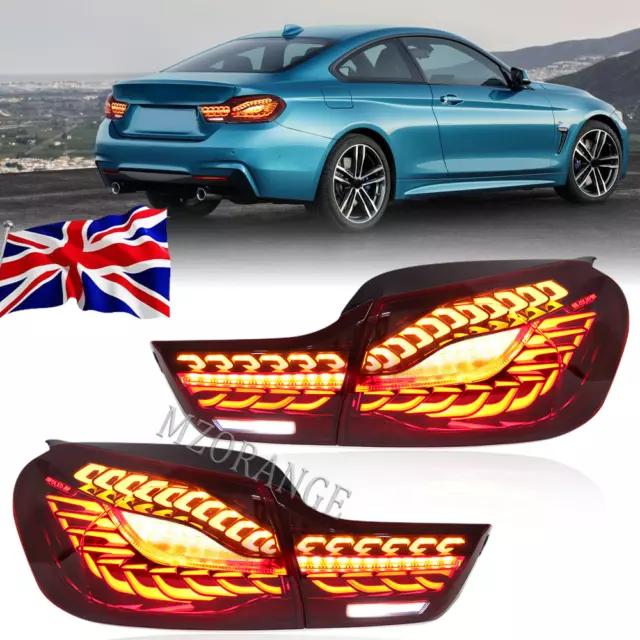 Dynamic LED Rear Tail Light Set For BMW 4 Series F32 F33 F36 F82 F83 2013-2020