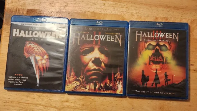 Halloween Collection  Blu Ray Lot Michael Myers 1-5 +H20,Curse & Resurection