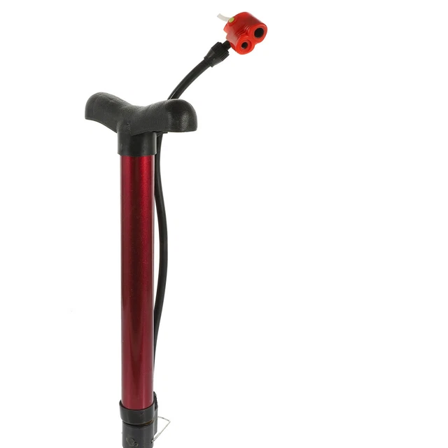 Bomba de aire portátil de plástico infladores de pie bicicleta de encaje batería coche