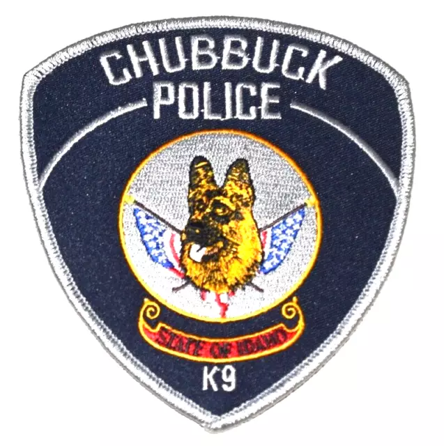 CHUBBUCK – K-9 - IDAHO ID Sheriff Police Patch CANINE DOG GERMAN SHEPHERD