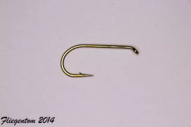 Fliegentom Flyhooks FT7010HQ Dry Fly, Nymph - 25 Pieces