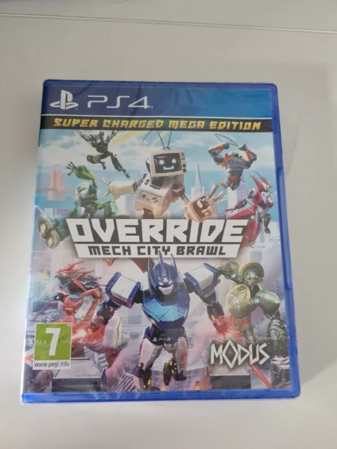 Override Mech City Brawl Super Charged Mega Edition JEU PS4 NEUF SOUS BLISTER