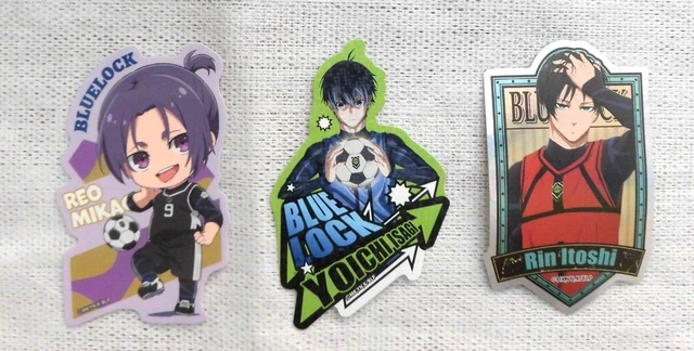 BLUE LOCK STICKER set Itoshi Rin Isagi Yoichi Mikage Reo £7.54 ...