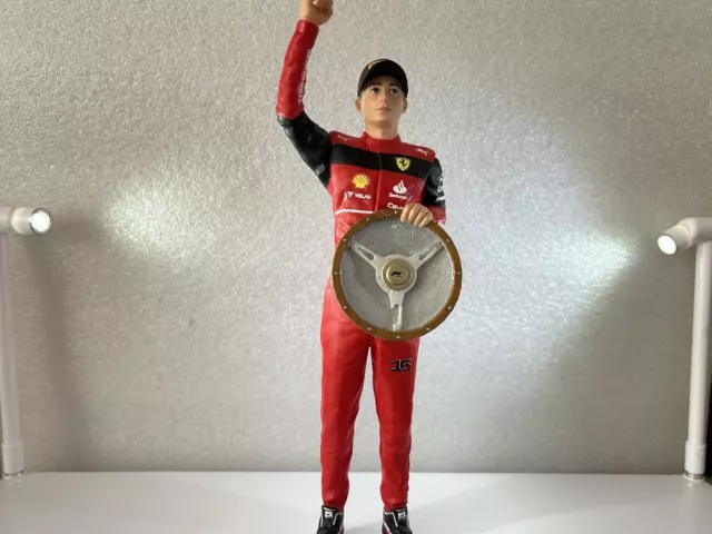 Figura 1/10 Charles Leclerc Ferrari 2022 Fórmula 1