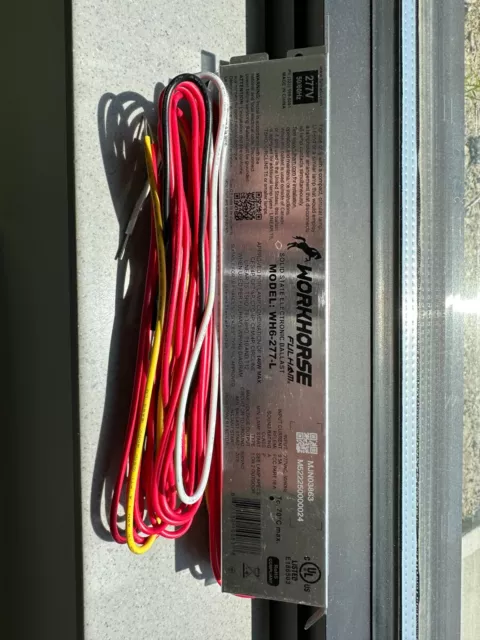 Fulham WorkHorse WH6-277-L Solid State Electronic Ballast 277V FREE SHIPPING!