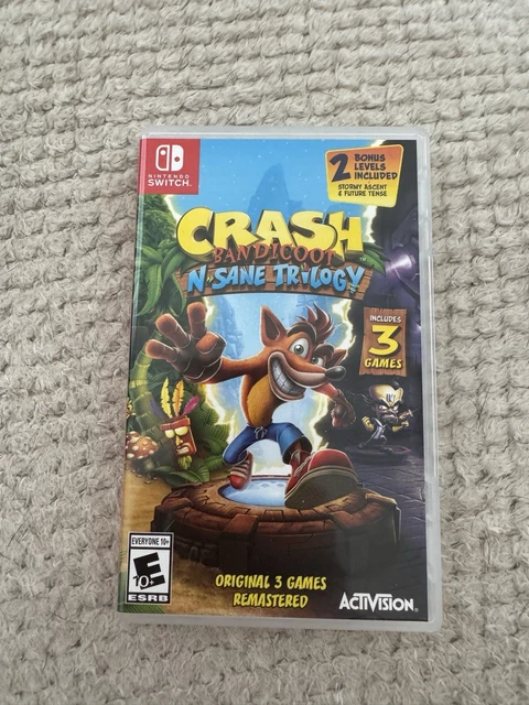 CRASH BANDICOOT Sane Trilogy Nintendo Switch EUR 18,54
