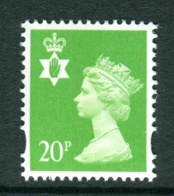 SG NI80 GB MNH MINT STAMP Northern Ireland 20p Bright Green RB Regional Machin