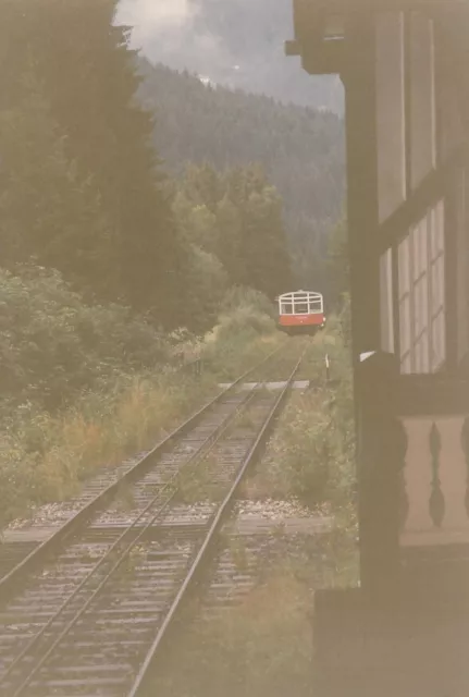 Foto Oberweißbacher Bergbahn Standseilbahn Lichtenhain 1996 ca.10x15cm V1786b