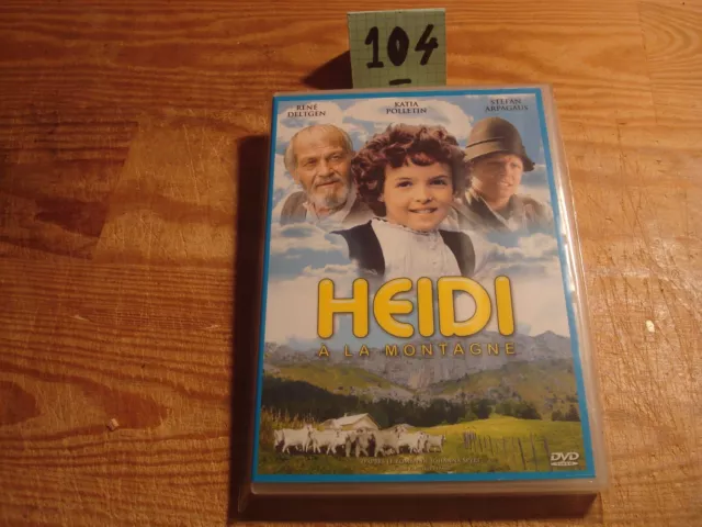 DVD : Heidi A La Montagne - Rene Deltgen / Katia Polletin // Comme Neuf