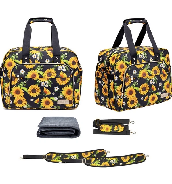 Sunflower Baby Diaper Bag Backpack Waterproof Travel Back Pack  Shoulder Bag NEW
